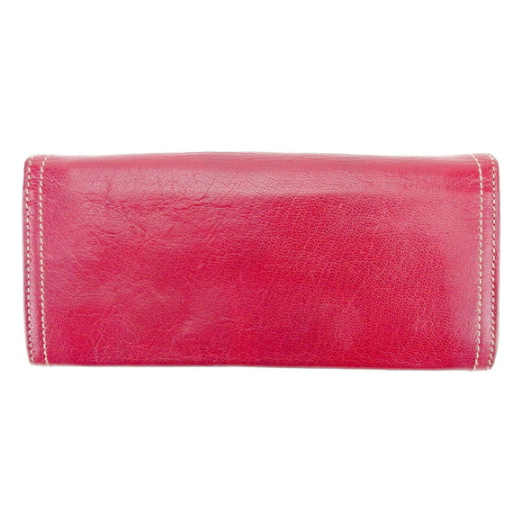 Prada bifold Wallet red long leather - Picture 1 of 6